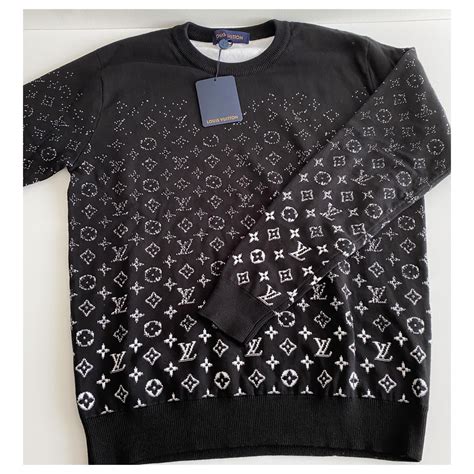 black louis vuitton sweater mens|Louis Vuitton men's sweatsuit.